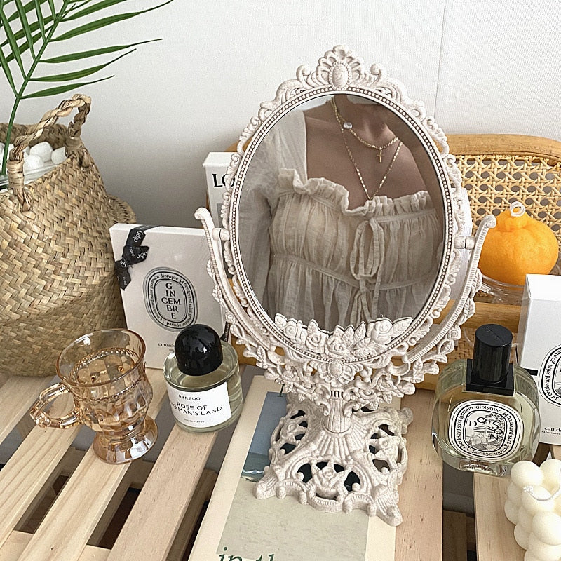 Nordic Vintage Dekorativt Smykkespeil | Luvikno