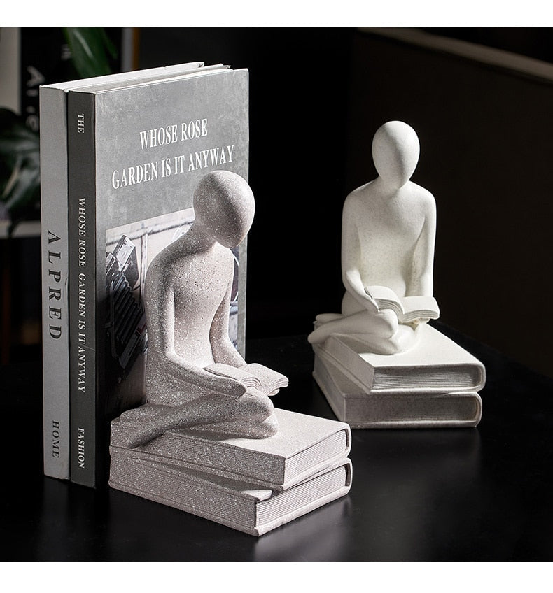 Nordic Abstract Thinker Harpiks Statue Skulptur | Luvikno