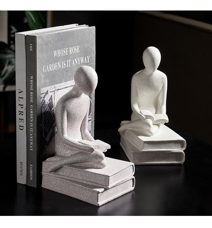 Nordic Abstract Thinker Harpiks Statue Skulptur | Luvikno