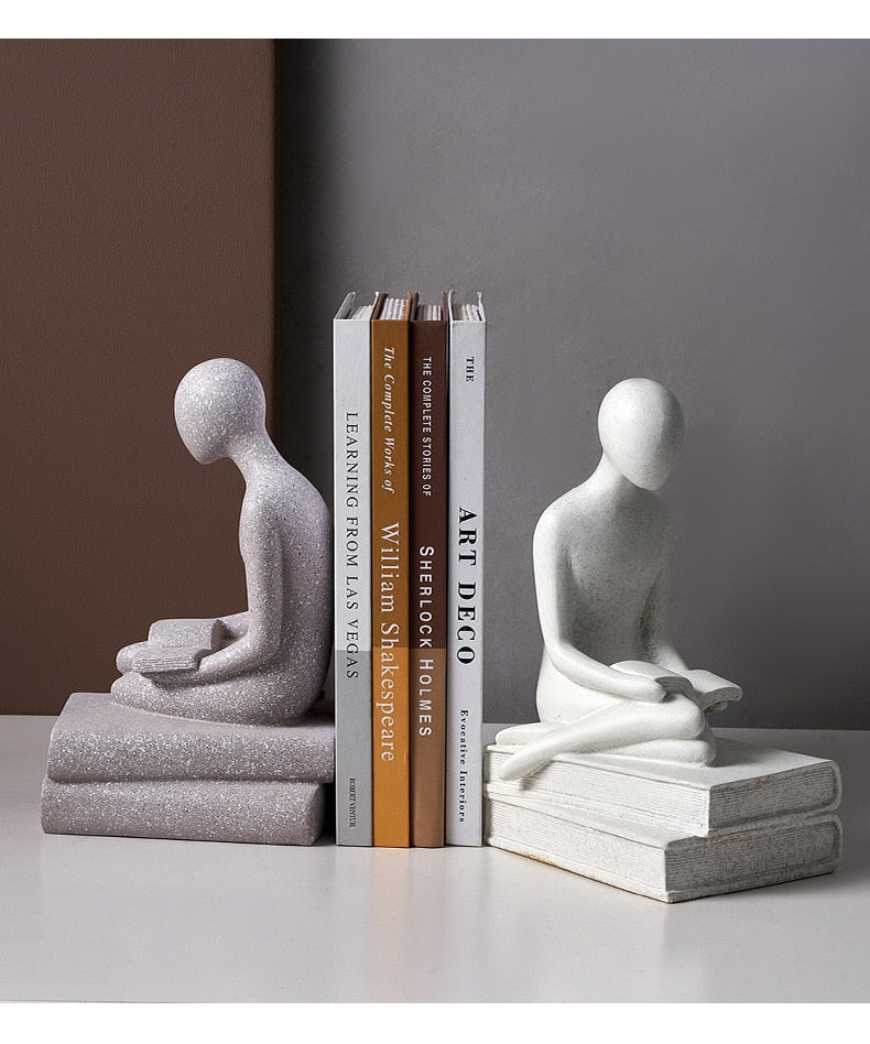 Nordic Abstract Thinker Harpiks Statue Skulptur | Luvikno