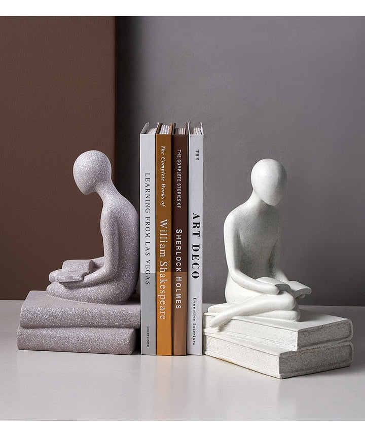 Nordic Abstract Thinker Harpiks Statue Skulptur | Luvikno