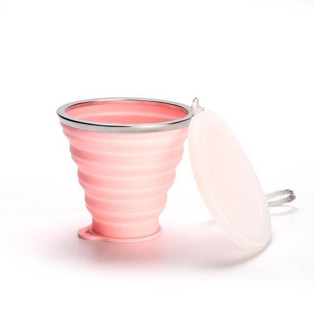 Foldbar Enkel Silikon Reisekrus | Luvikno