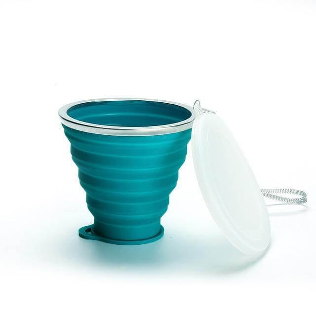 Foldbar Enkel Silikon Reisekrus | Luvikno
