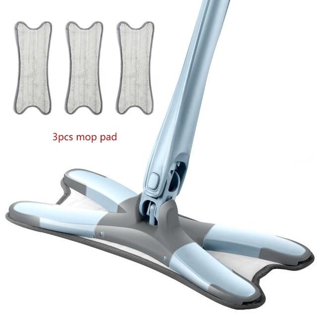 X-type Flat Floor Mop | Luvikno