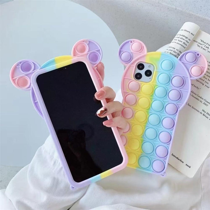 Micky Mouse Pop It iPhone-deksel | Luvikno