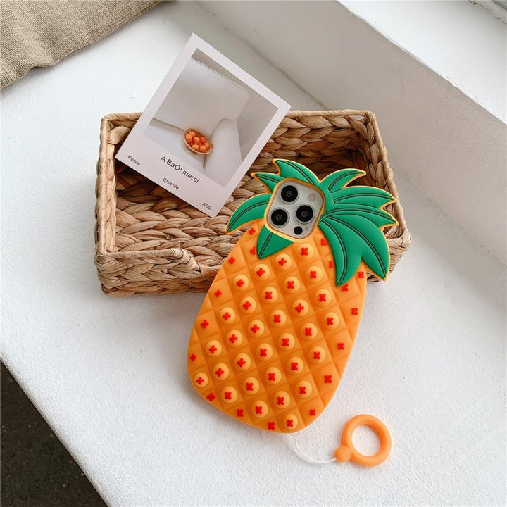Pineapple Pop It iPhone-deksel | Luvikno