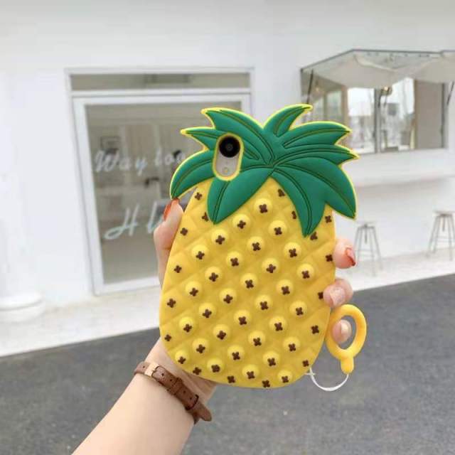 Pineapple Pop It iPhone-deksel | Luvikno