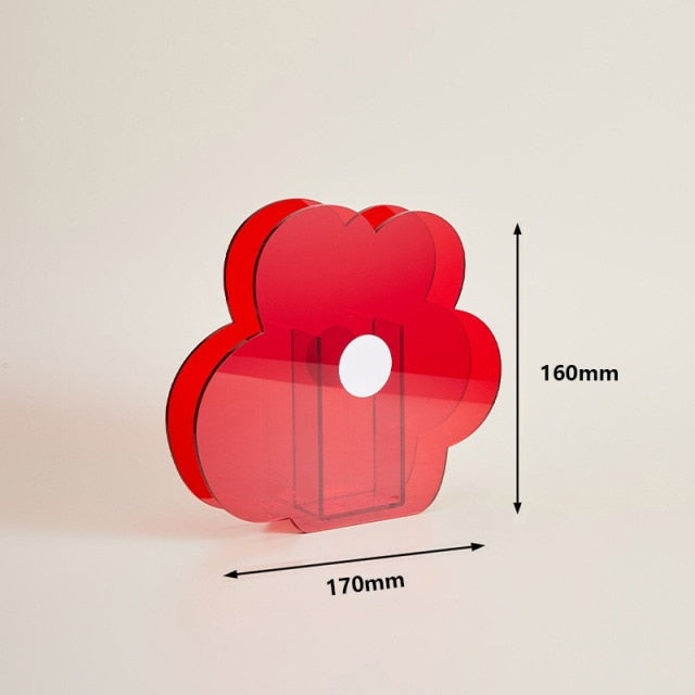 Nordic Moderne Geometrisk Regnbue Vase | Luvikno