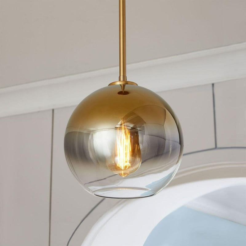 Moderne Glass Sphere Pendellamper | Luvikno