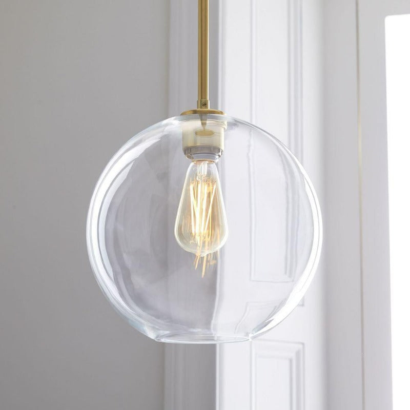Moderne Glass Sphere Pendellamper | Luvikno