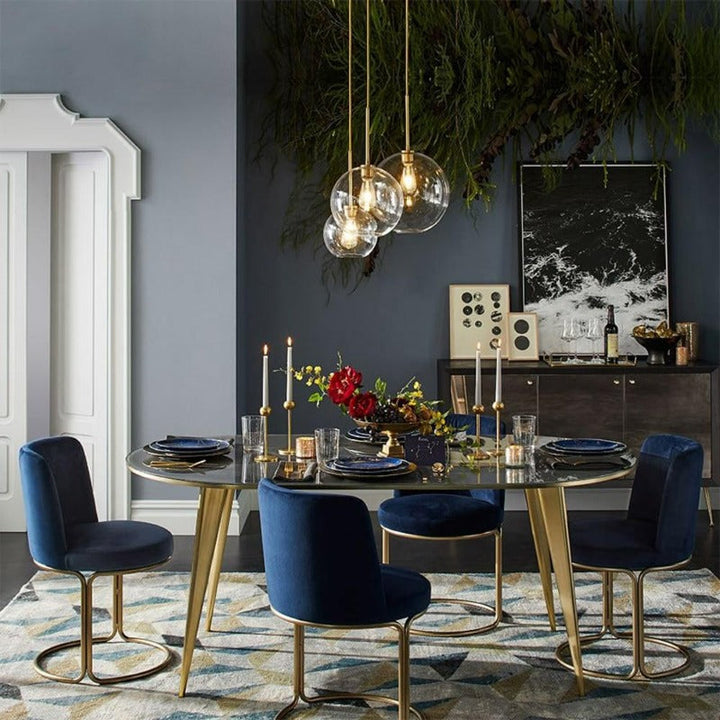 Moderne Glass Sphere Pendellamper | Luvikno