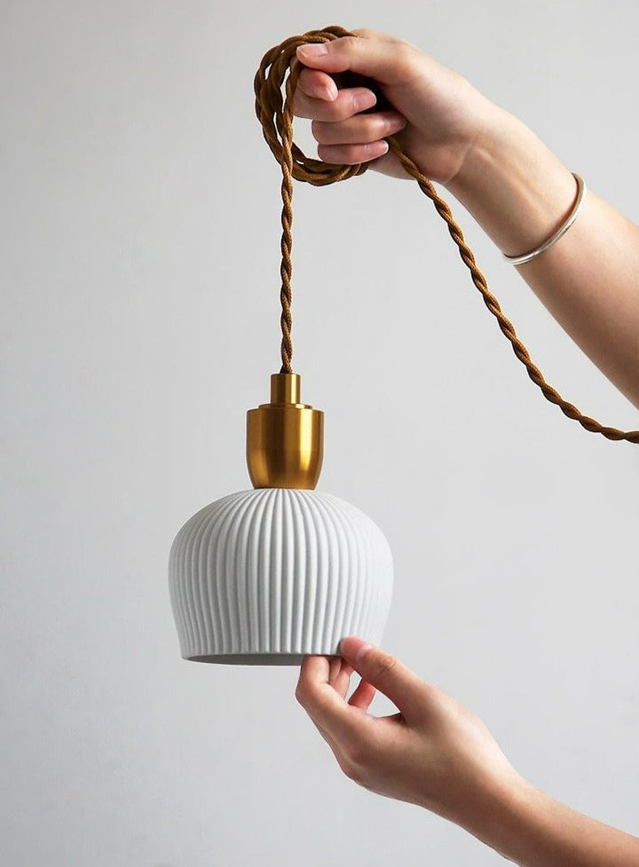 Moderne nordiske keramiske pendellamper | Luvikno