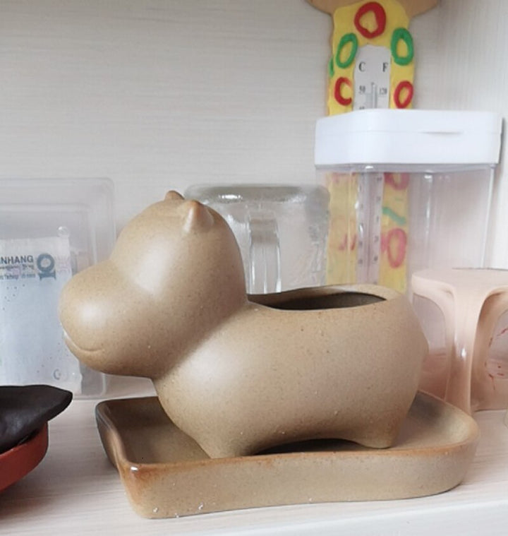 Elefant Minimal Keramisk Luviknoomsterpotte | Luvikno