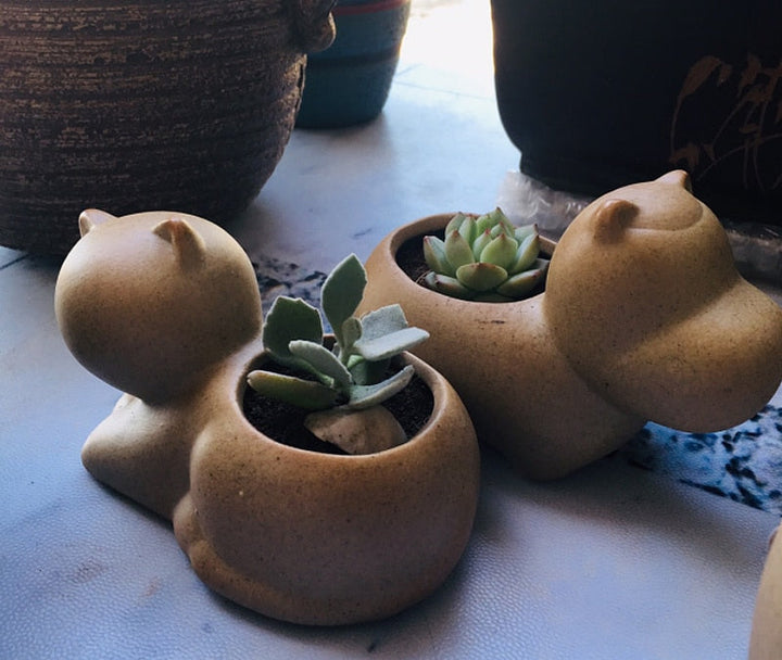 Elefant Minimal Keramisk Luviknoomsterpotte | Luvikno