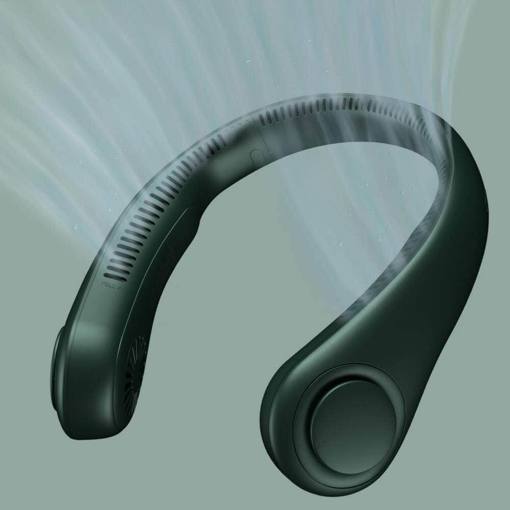Stylish Mini Bladeless Travel Neck Fan - Image 0
