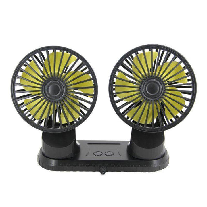 Universell justerbar USB dobbel vifte | Luvikno