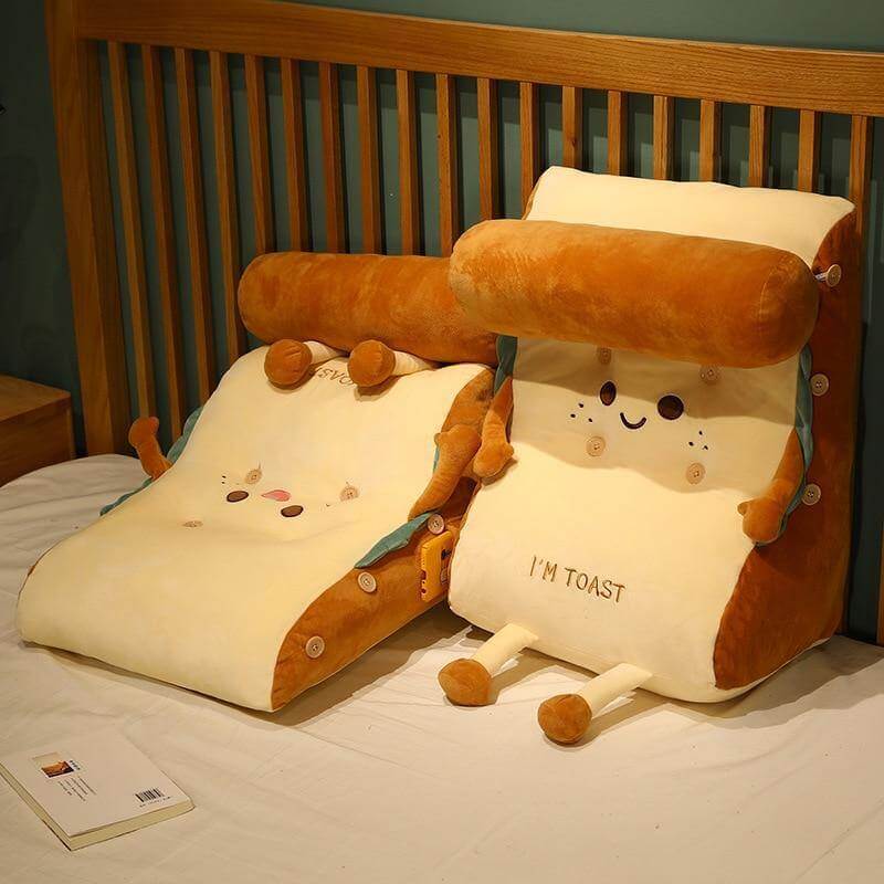 I AM TOAST Søt Seng Komfortabel Vaskbar Pute | Luvikno