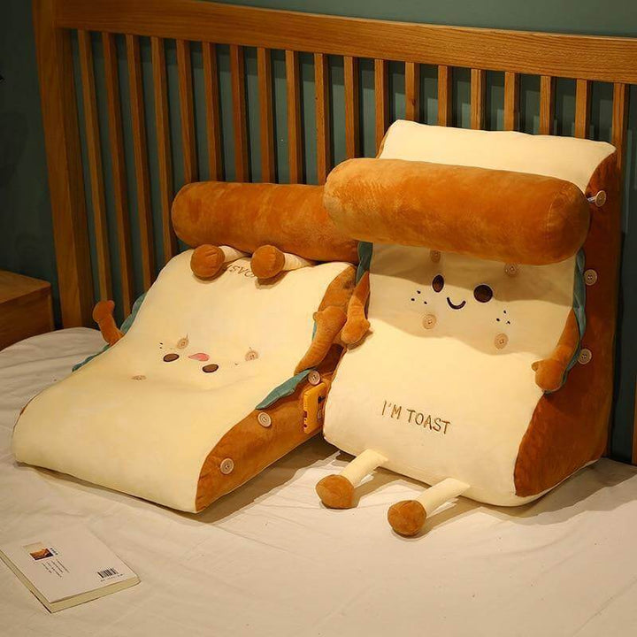 I AM TOAST Søt Seng Komfortabel Vaskbar Pute | Luvikno