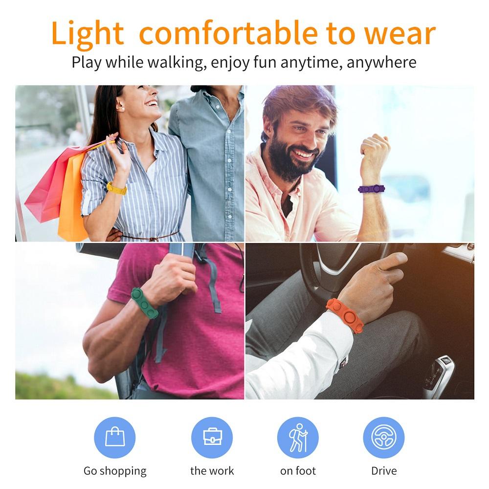 Pop It Fidget Armbånd | Luvikno