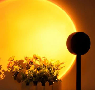 Sunset lampe med 4 farger - GlowSphere | Luvikno