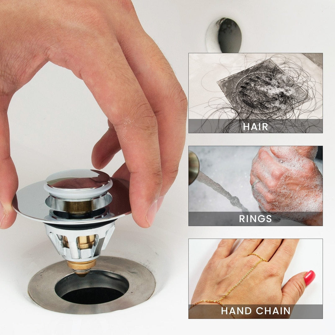 Universal Basin Pop-Up Drain Filter | Luvikno