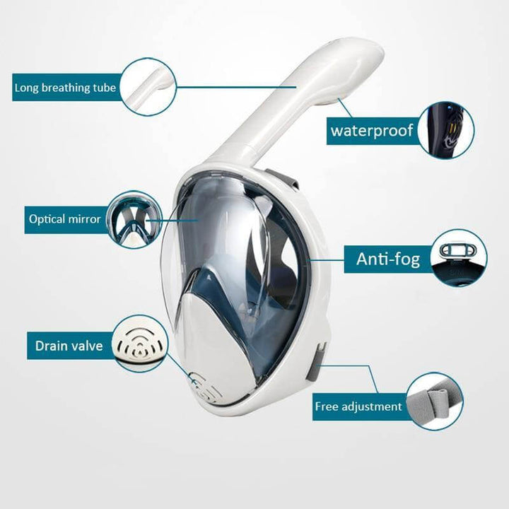 Anti Fog Full Face Diving Mask | Luvikno