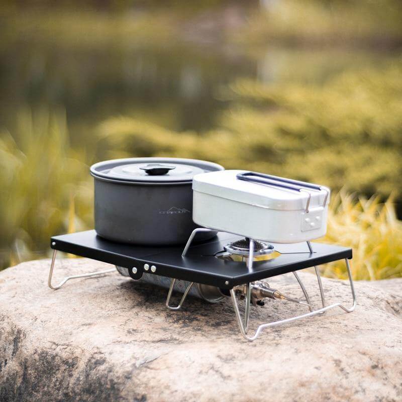 Mini Flettbar Camping Bordsett | Luvikno