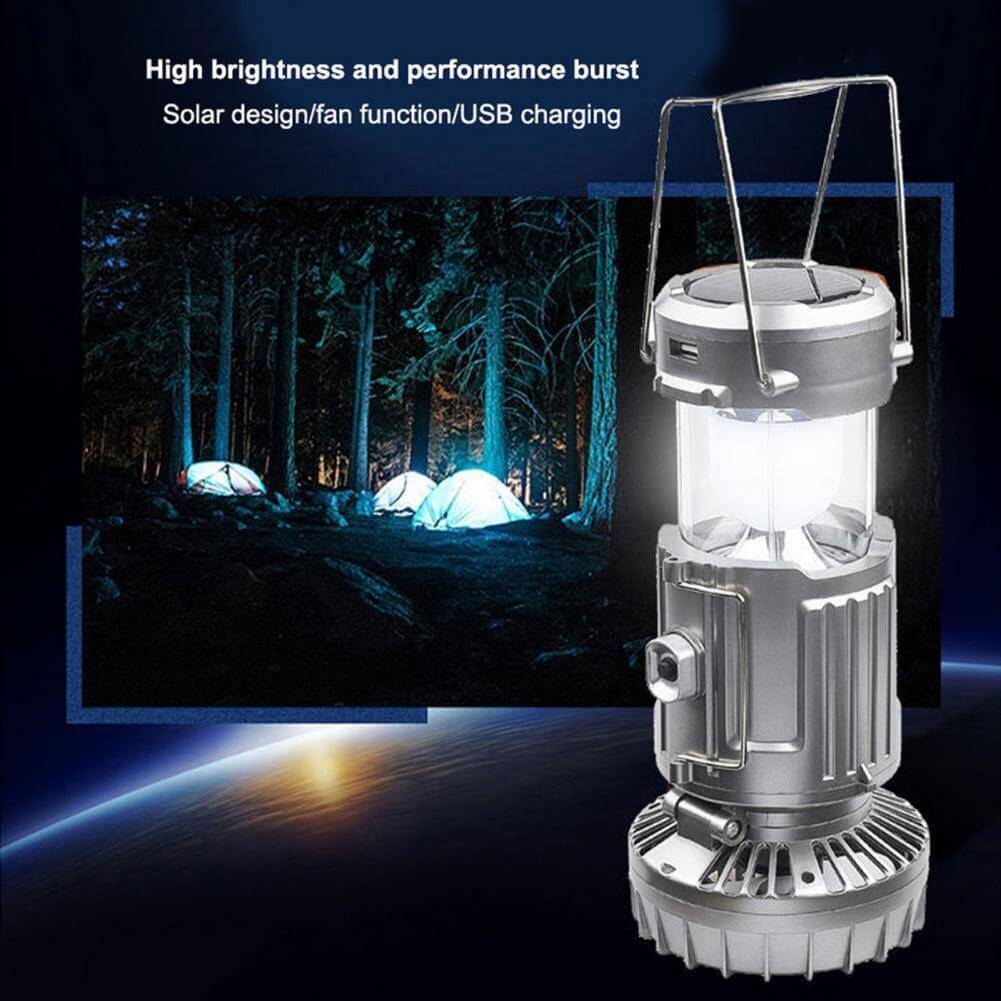 Multifunksjonell Vanntett Camping Power Bank Lys | Luvikno