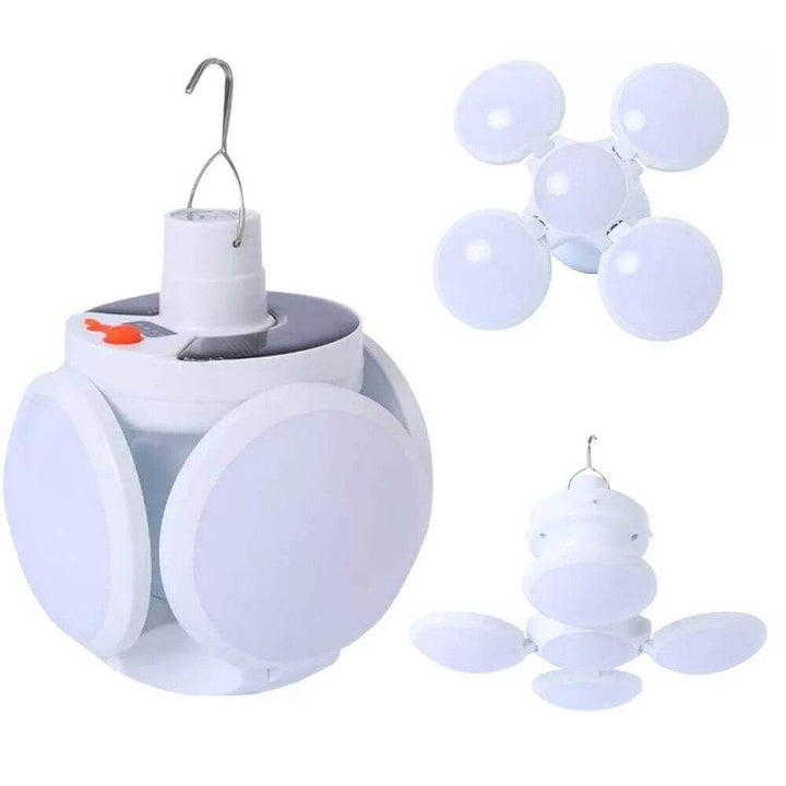 Vanntett oppladbar solcelle campinglampe | Luvikno