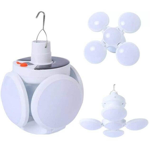 Vanntett oppladbar solcelle campinglampe | Luvikno