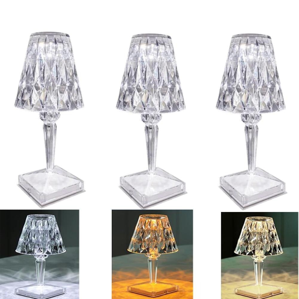 Diamond Akryl Bordlampe | Luvikno