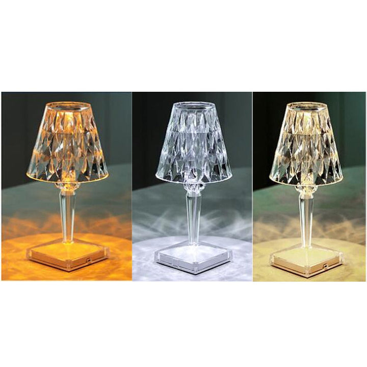 Diamond Akryl Bordlampe | Luvikno