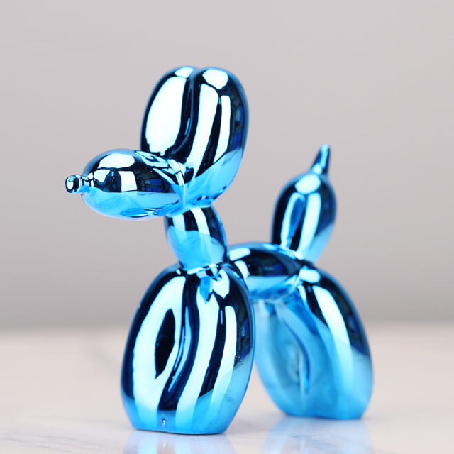 Nordic Resin Balloon Dog Figurer | Luvikno