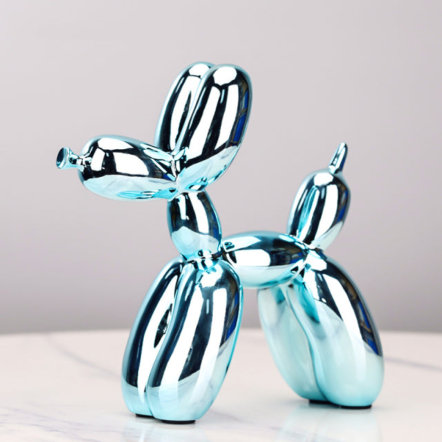 Nordic Resin Balloon Dog Figurer | Luvikno