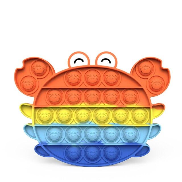 Push Bubble Pop It Fidget Sensoriske Leketøy | Luvikno