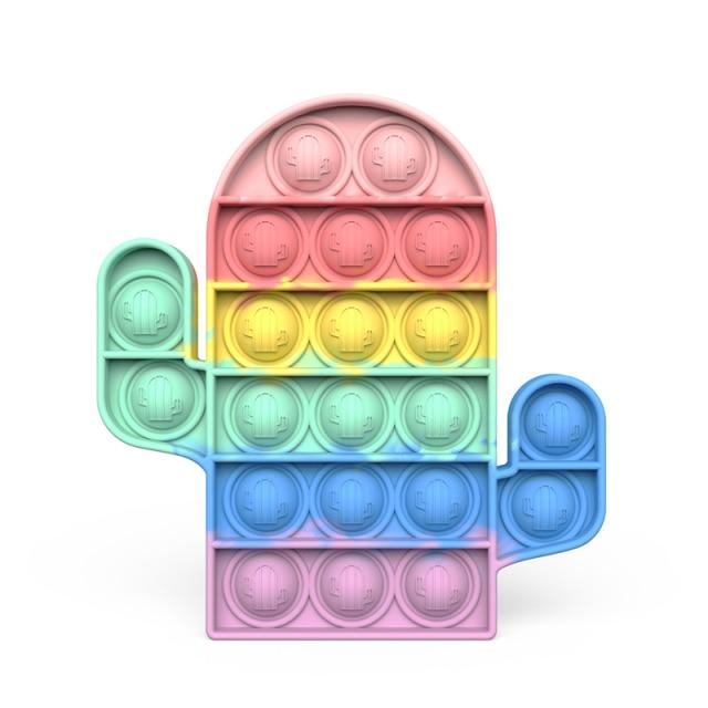 Push Bubble Pop It Fidget Sensoriske Leketøy | Luvikno