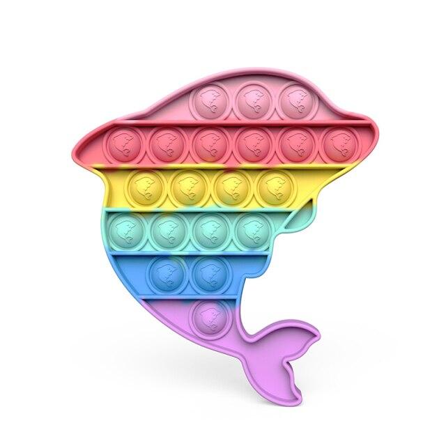 Push Bubble Pop It Fidget Sensoriske Leketøy | Luvikno