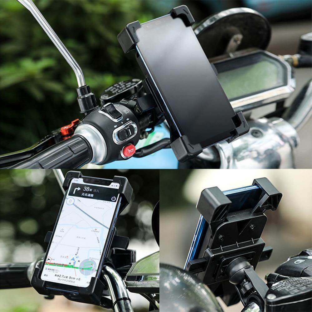 Justerbar 360 Automatisk Sykkel Telefonholder | Luvikno