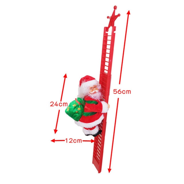 Klatrende Santa Stige | Luvikno