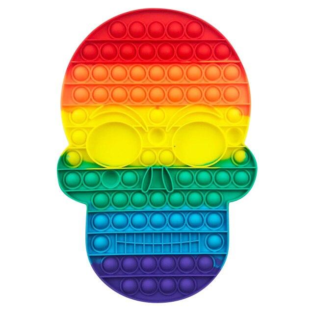 Skeleton Pop it Fidget Toy | Luvikno