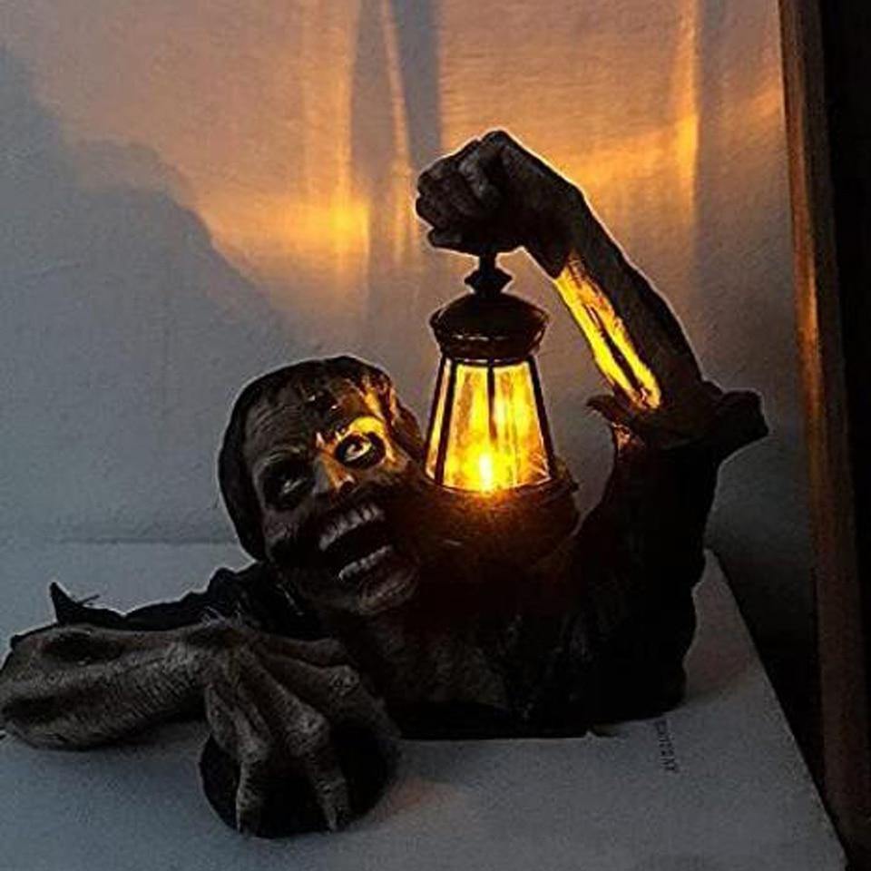 Zombie Statue Halloween Dekorasjon | Luvikno