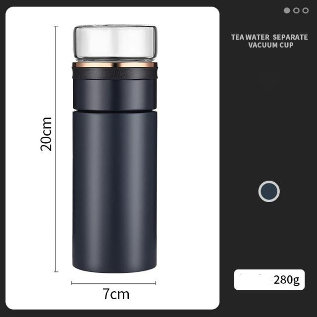Elegant Holdbar Enkel Te-infuser Termos | Luvikno