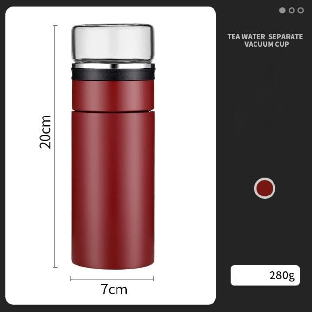 Elegant Holdbar Enkel Te-infuser Termos | Luvikno