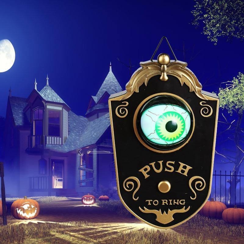 Enøydet Luminous Glowing Halloween Dørklokke | Luvikno