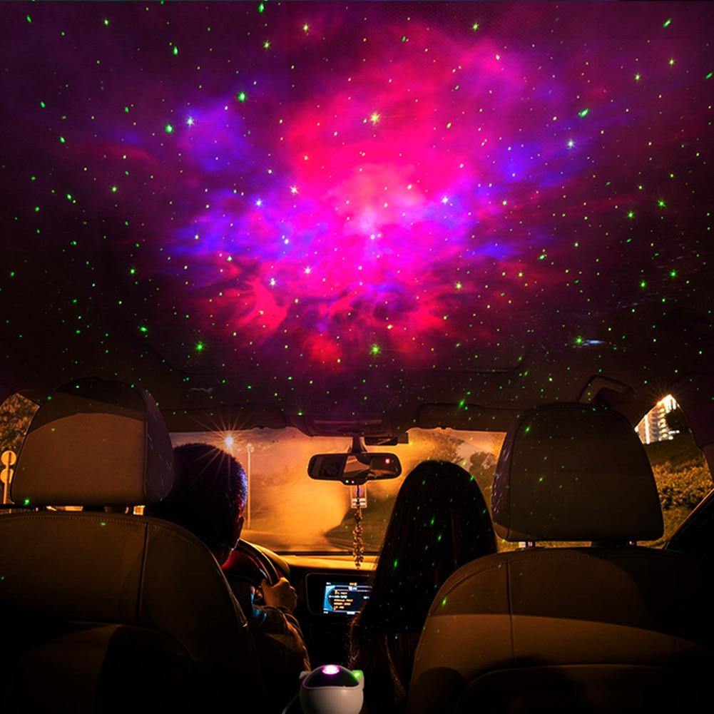 Galaxy Astronaut Nattlys Romprojeksjon | Luvikno