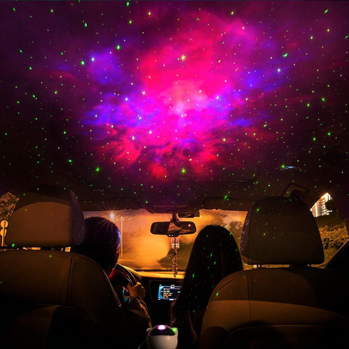 Galaxy Astronaut Nattlys Romprojeksjon | Luvikno