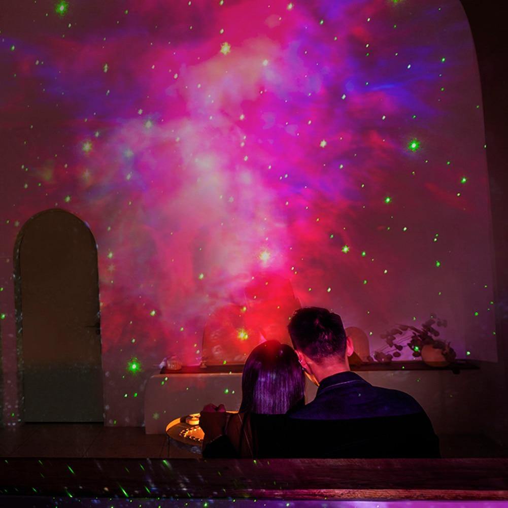 Galaxy Astronaut Nattlys Romprojeksjon | Luvikno