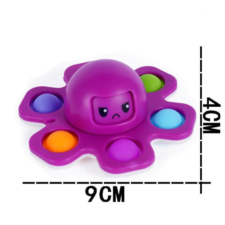 Omvendt blekksprut spinner pop it | Luvikno