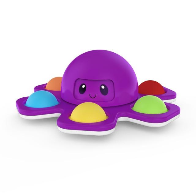 Omvendt blekksprut spinner pop it | Luvikno