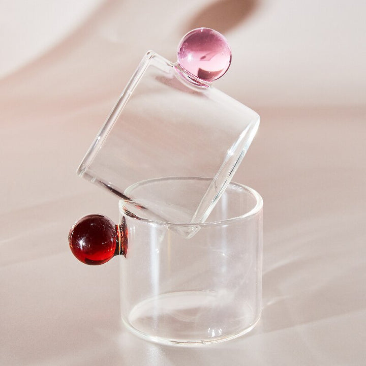 Globe Håndtak Glass Espresso Kopp | Luvikno